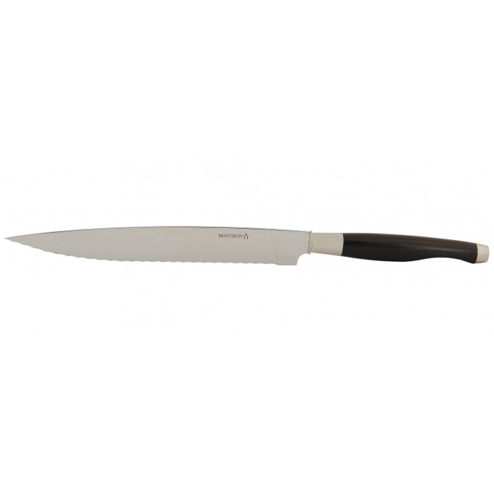 Bread knife, ebony handle