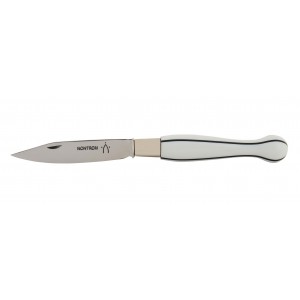 Pocket knife N°25 BO white corian