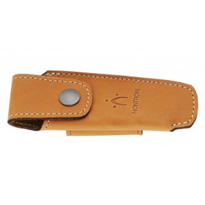 Natural leather case for pocket knife N°30