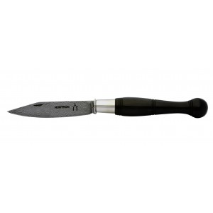 Pocket knife N°25, ball handle, damascus blade
