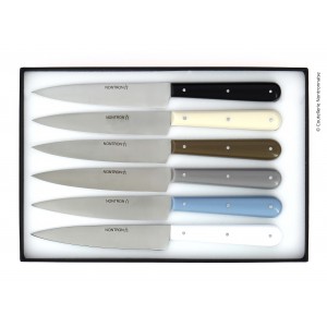 Kitchen knives in acrylic